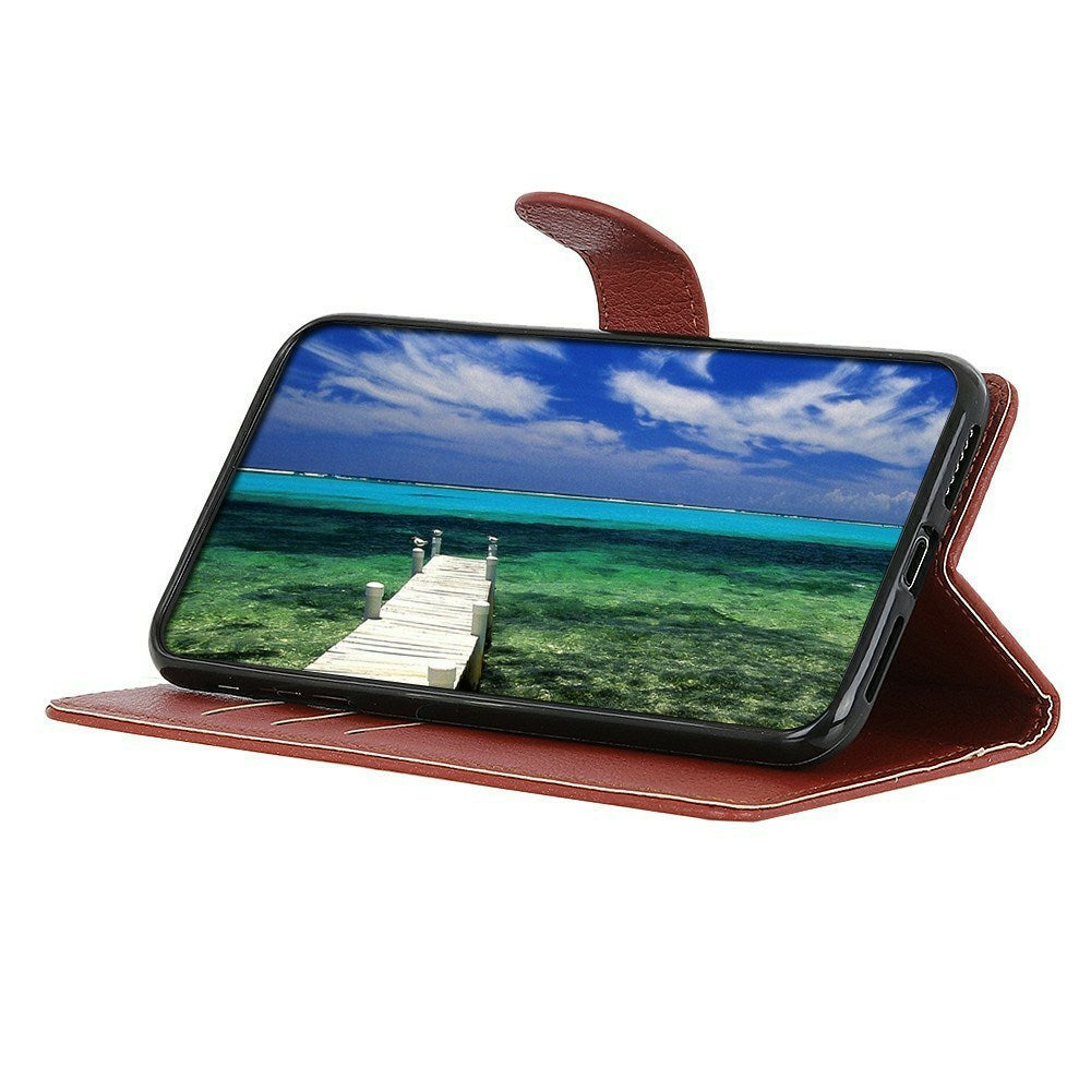 OPPO Find X9 Ultra EIDERWOOD Kunstlæder Flip Cover m. Kortholder - Brun