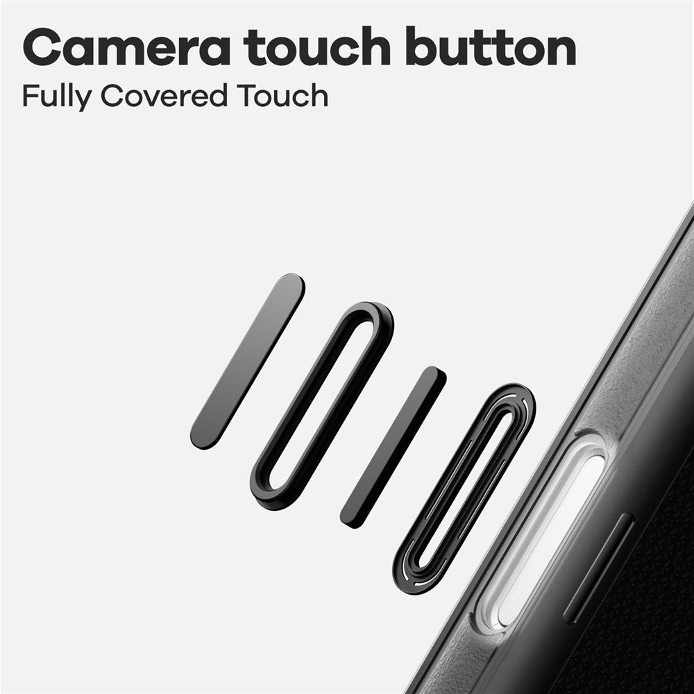 iPhone 17 Pro Max AULUMU Varmeafledende Mobilcover - MagSafe Kompatibel - Sort