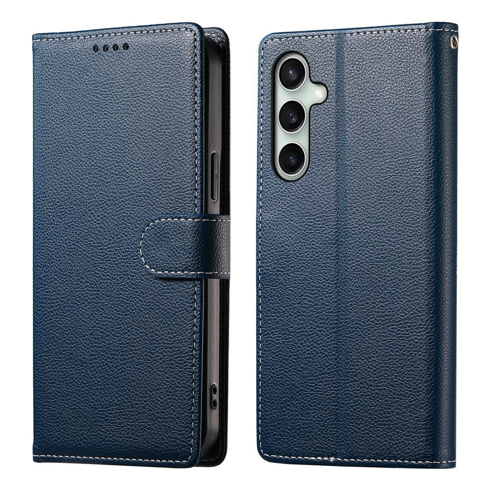 EIDERWOOD Samsung Galaxy S26 FE Flip Cover m. Ståfunktion og Strop - Blå