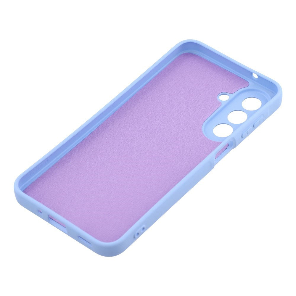 Samsung Galaxy A27 EIDERWOOD Foret Fleksibelt Plast Bagside Cover - Lyseblå