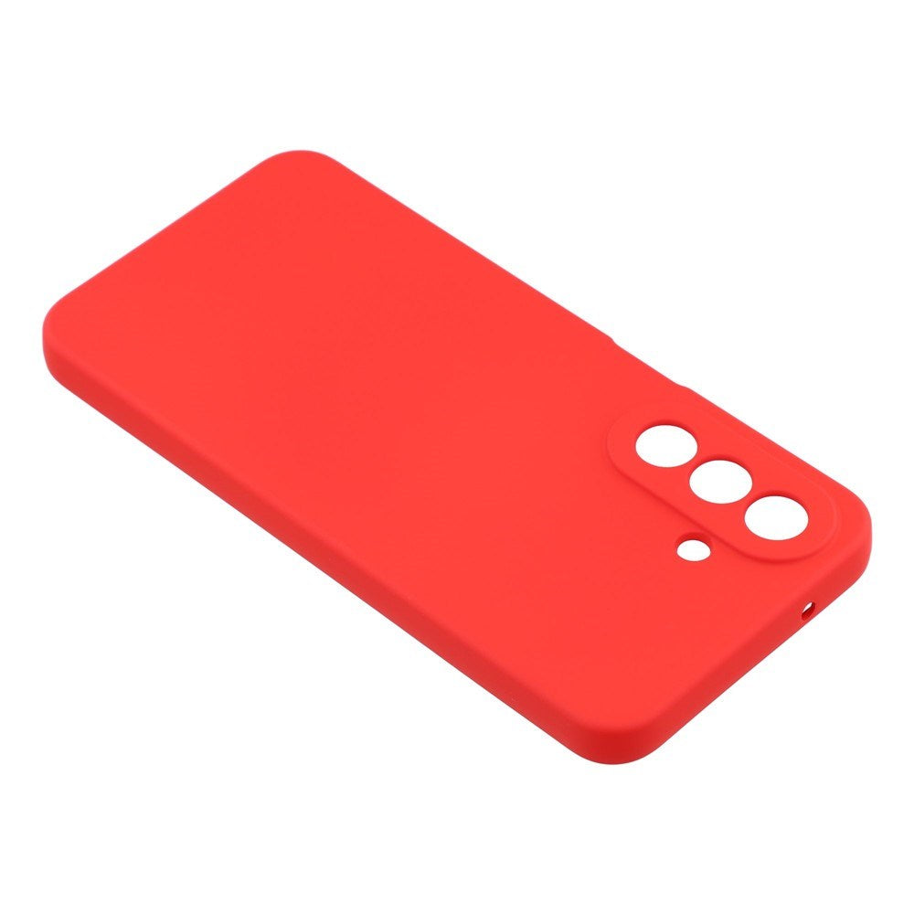 Samsung Galaxy A27 EIDERWOOD Foret Fleksibelt Plast Bagside Cover - Rød