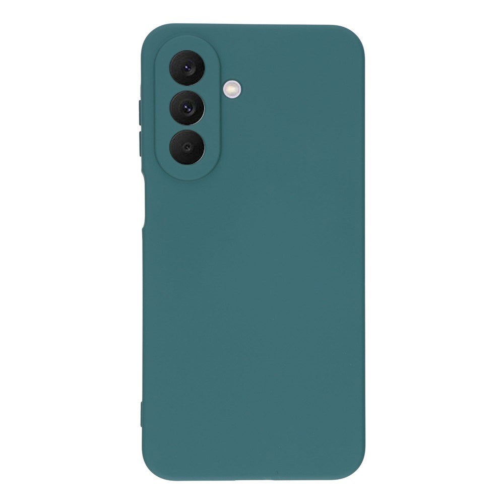 Samsung Galaxy A27 EIDERWOOD Foret Fleksibelt Plast Bagside Cover - Mørkegrøn