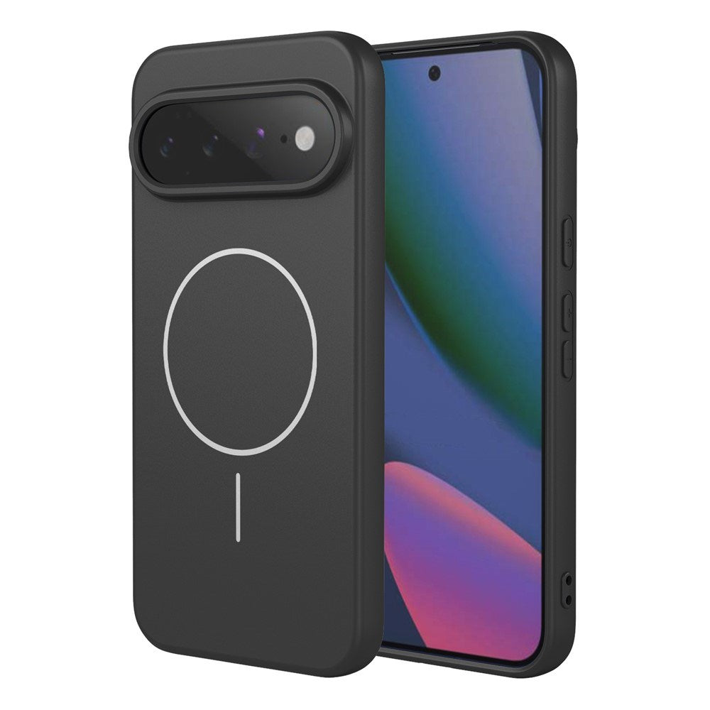 Google Pixel 11 Pro XL EIDERWOOD Fleksibelt Plast Bagside Cover m. Foret Inderside - MagSafe Kompatibel - Sort