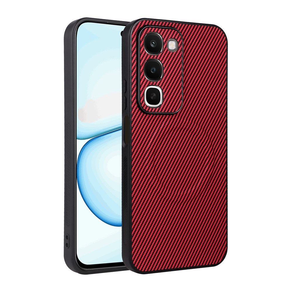 Realme C100 EIDERWOOD Hybrid Carbon Bagside Cover - MagSafe Kompatibel - Rød