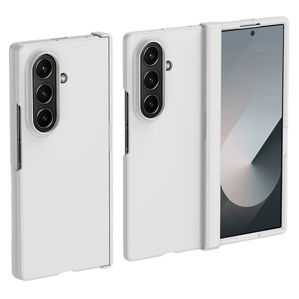 Samsung Galaxy Z Fold8 Ultra EIDERWOOD Hårdt Plastik Mobilcover m. Hængsel - Hvid