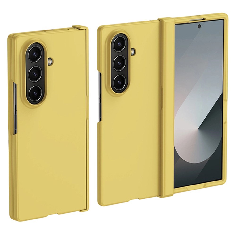 Samsung Galaxy Z Fold8 Ultra EIDERWOOD Hårdt Plastik Mobilcover m. Hængsel - Gul