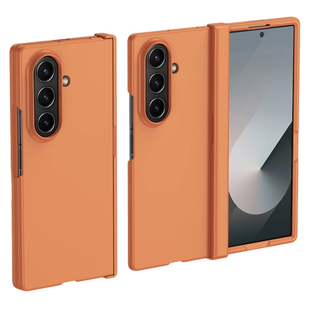 Samsung Galaxy Z Fold8 Ultra EIDERWOOD Hårdt Plastik Mobilcover m. Hængsel - Orange