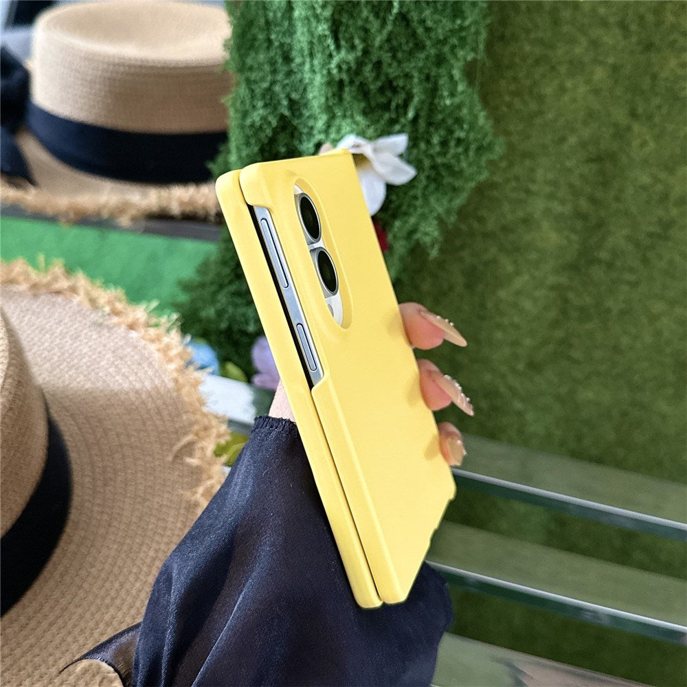 Samsung Galaxy Z Fold8 EIDERWOOD Hårdt Plastik Mobilcover m. Hængsel - Gul