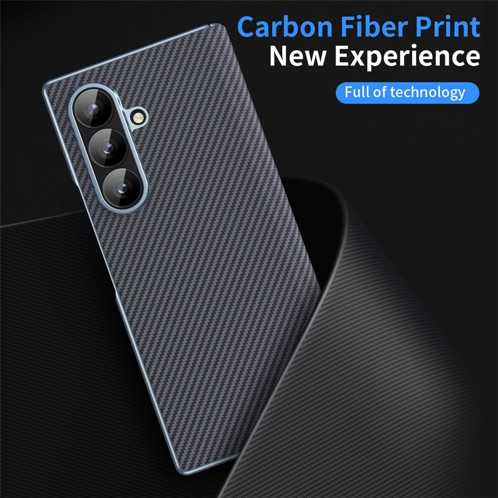 Samsung Galaxy Z Fold8 Ultra EIDERWOOD Carbon Fiber Cover - Sort