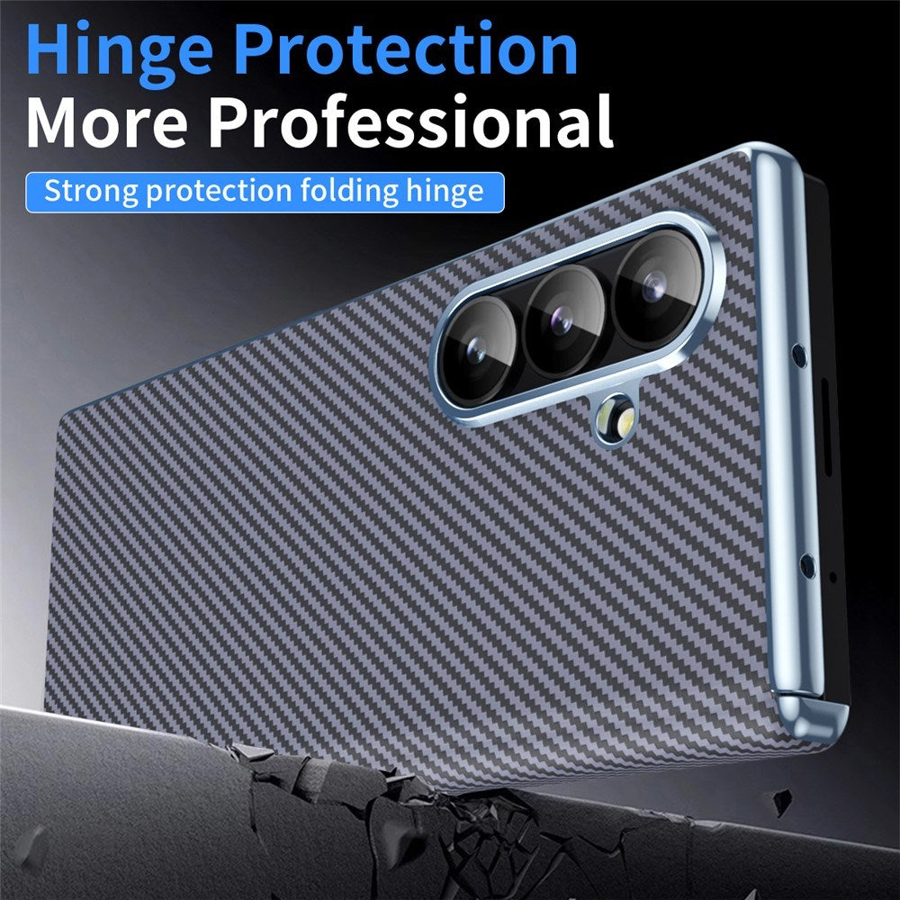 Samsung Galaxy Z Fold8 Ultra EIDERWOOD Carbon Fiber Cover - Grå