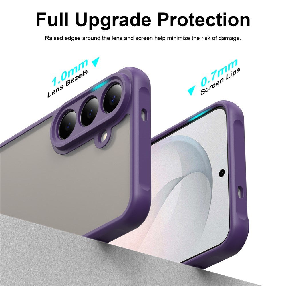 Samsung Galaxy S26 FE EIDERWOOD Mat Hybrid Mobilcover - Lilla