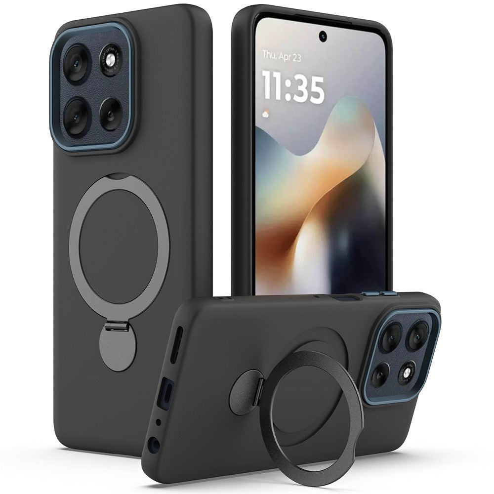 EIDERWOOD OnePlus Nord 6 / Nord CE6 Hybrid Mobil Cover m. Kickstand - MagSafe Kompatibel - Sort