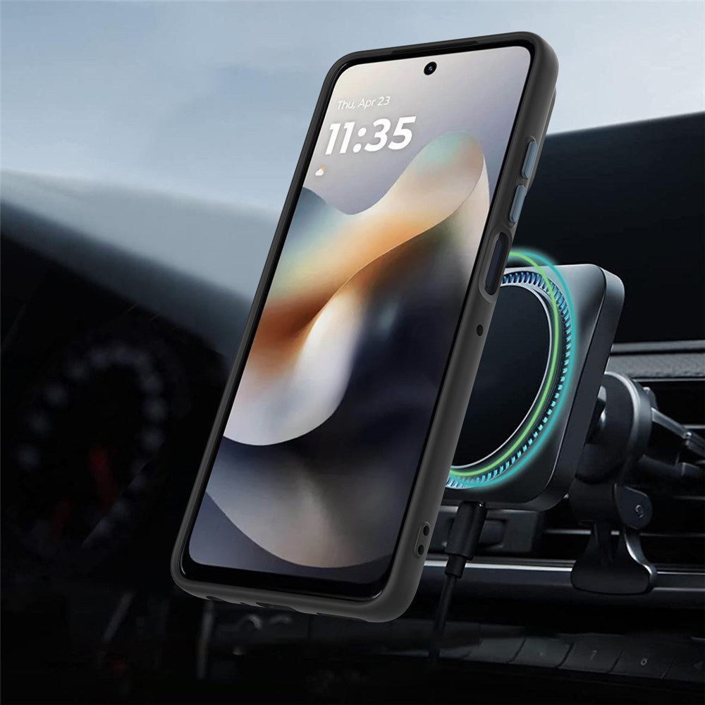 EIDERWOOD OnePlus Nord 6 / Nord CE6 Hybrid Mobil Cover m. Kickstand - MagSafe Kompatibel - Sort