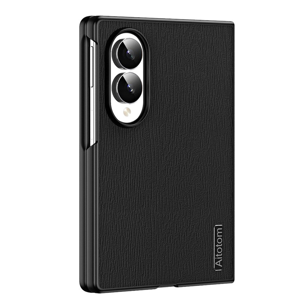 Samsung Galaxy Z Fold8 EIDERWOOD Hybrid Mobilcover m. Trætekstur - Sort