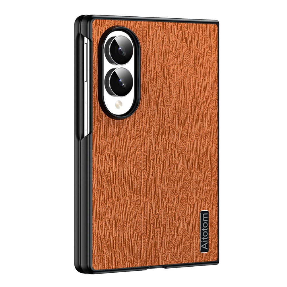 Samsung Galaxy Z Fold8 EIDERWOOD Hybrid Mobilcover m. Trætekstur - Brun