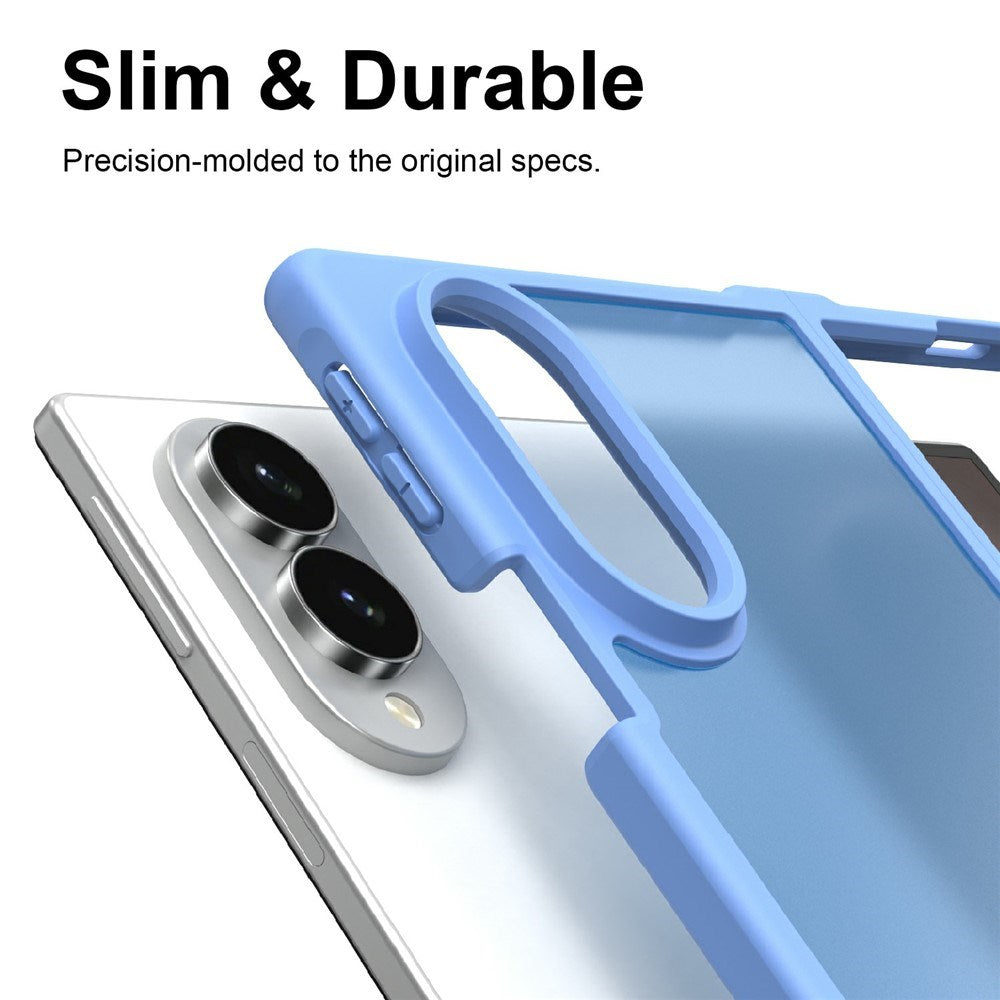 Samsung Galaxy Z Fold8 EIDERWOOD Mat Hybrid Mobilcover - Lyseblå