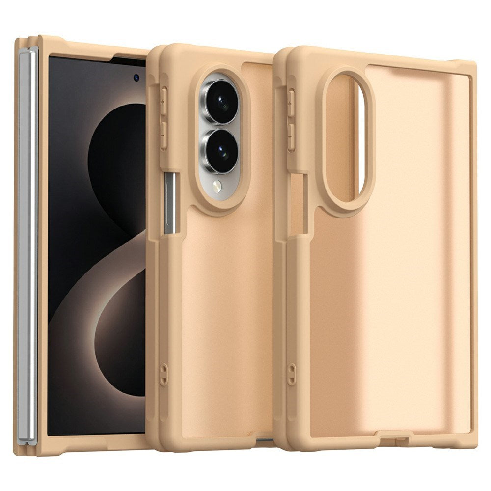 Samsung Galaxy Z Fold8 EIDERWOOD Mat Hybrid Mobilcover - Gul