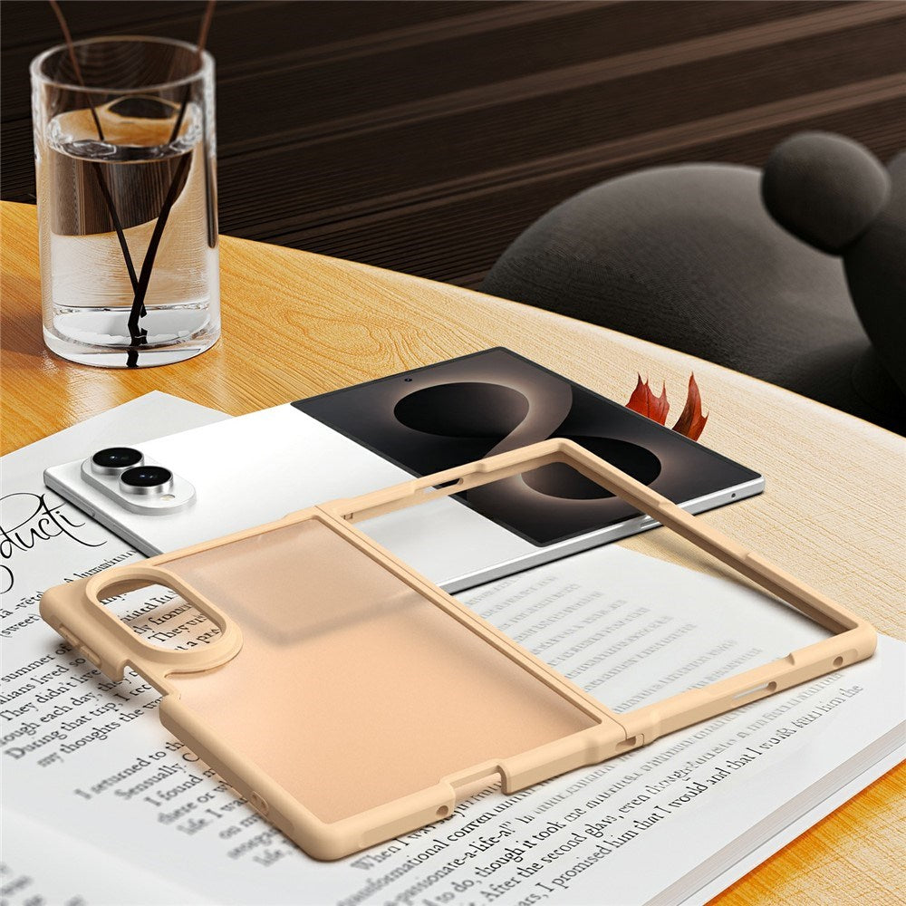 Samsung Galaxy Z Fold8 EIDERWOOD Mat Hybrid Mobilcover - Gul