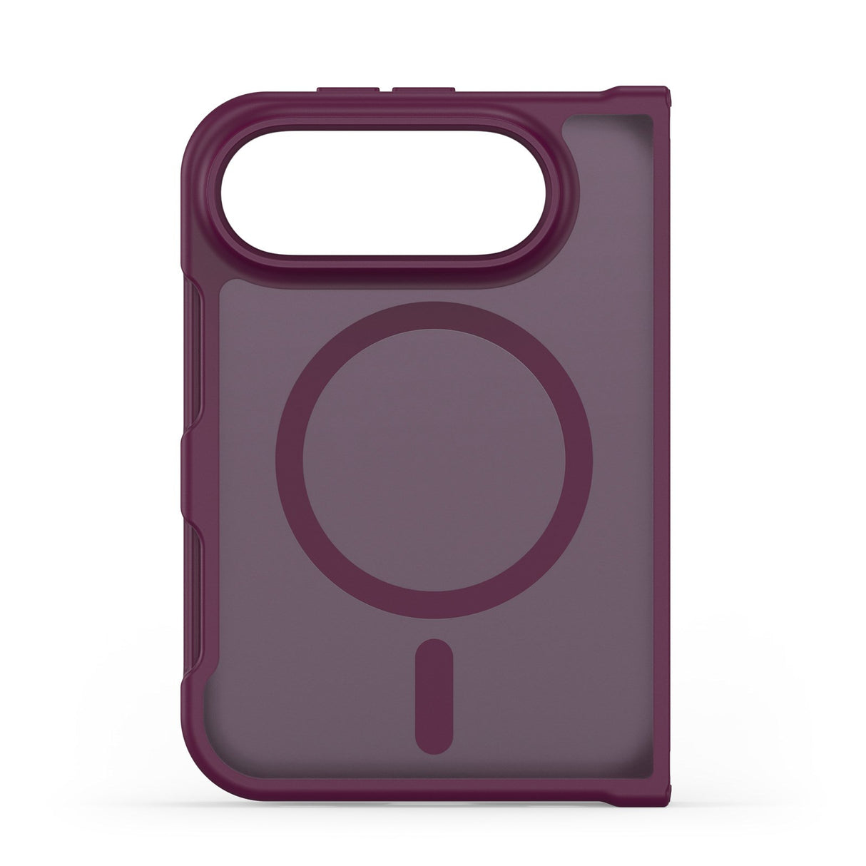 DUX DUCIS Yind Series iPhone Fold Hybrid Bagside Cover - MagSafe Kompatibel - Mat Rød