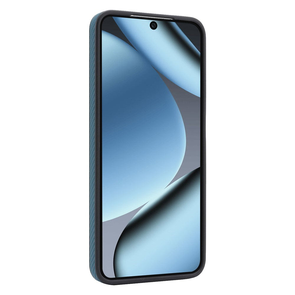 Google Pixel 11 Pro XL EIDERWOOD Bagsidecover m. Karbonstruktur - MagSafe Kompatibel - Blå