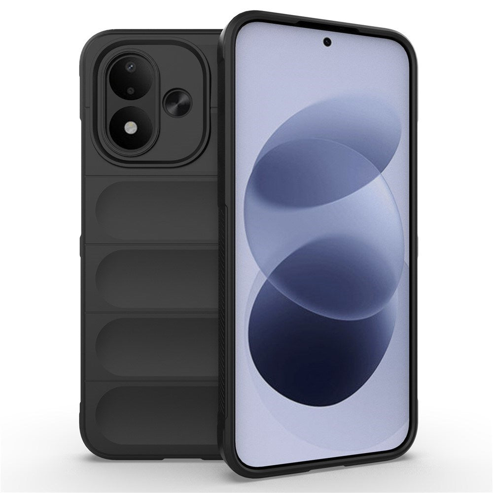 Xiaomi Redmi Note 17 (5G) EIDERWOOD Rugged Plast Bagside Cover - Sort