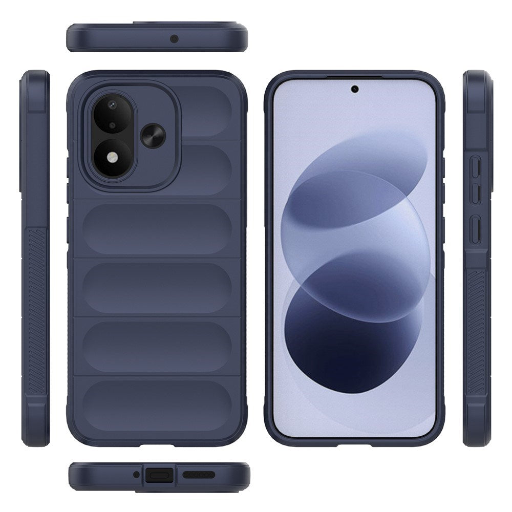 Xiaomi Redmi Note 17 (5G) EIDERWOOD Rugged Plast Bagside Cover - Blå