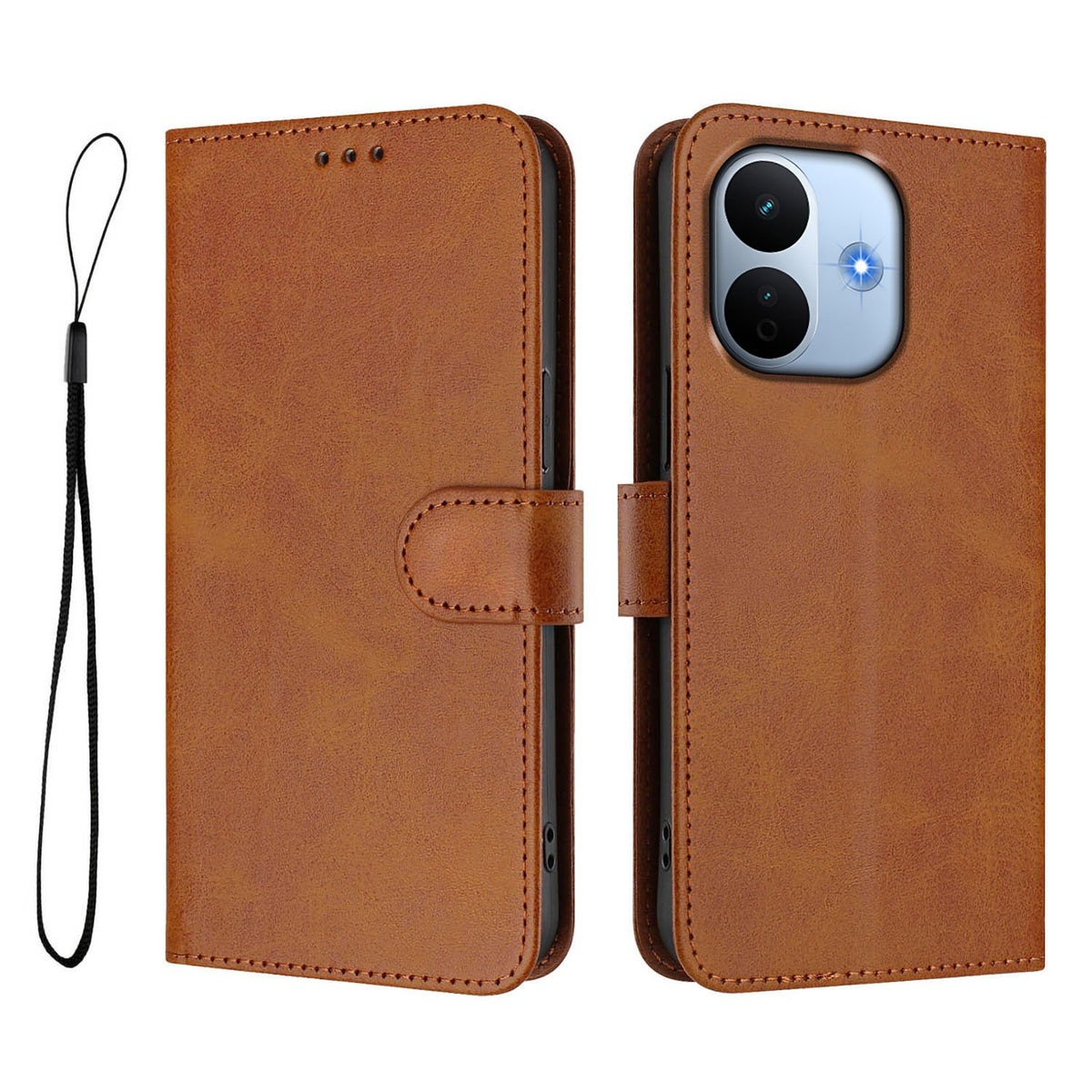 Xiaomi Redmi Note 17 Pro Max (5G) EIDERWOOD Kunstlæder Flip Cover - Brun