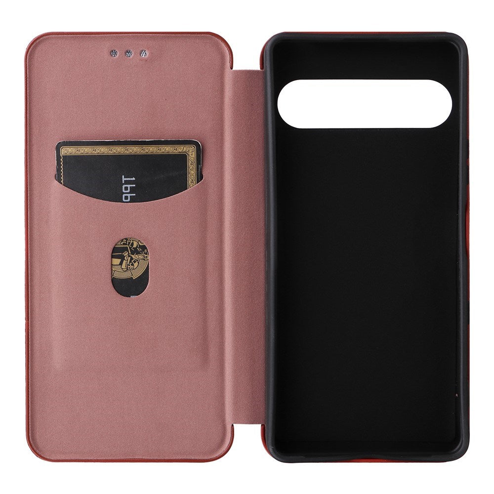EIDERWOOD Sony Xperia 10 VIII Kunstlæder Cover med Strop til Ståfunktion - Rød