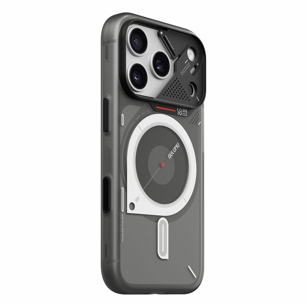 AULUMU iPhone 18 Pro Max / 17 Pro Max Bagside Cover - MagSafe Kompatibel - Grå