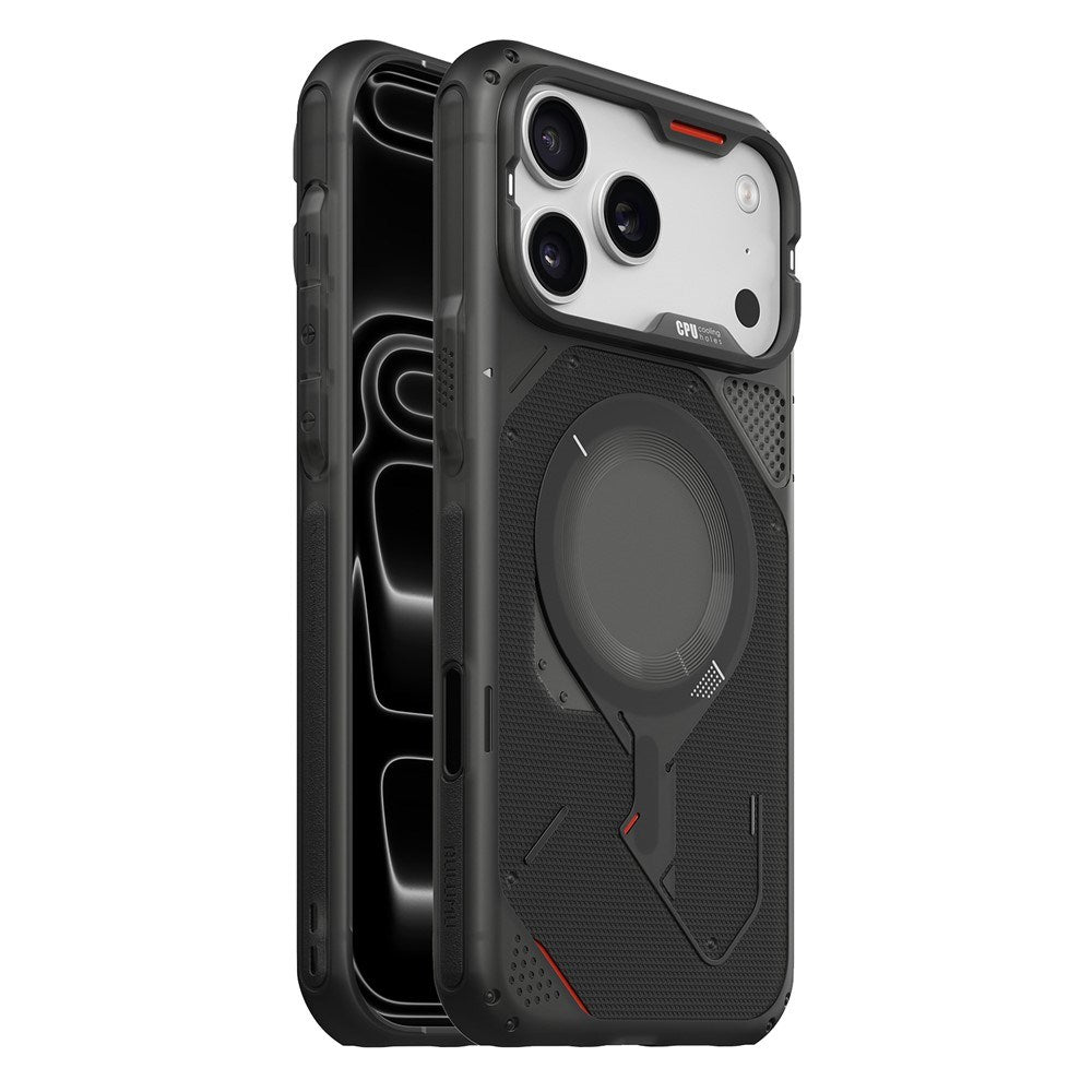 AULUMU iPhone 18 Pro Max / 17 Pro Max Fleksibelt Plastik Cover - MagSafe Kompatibel - Sort