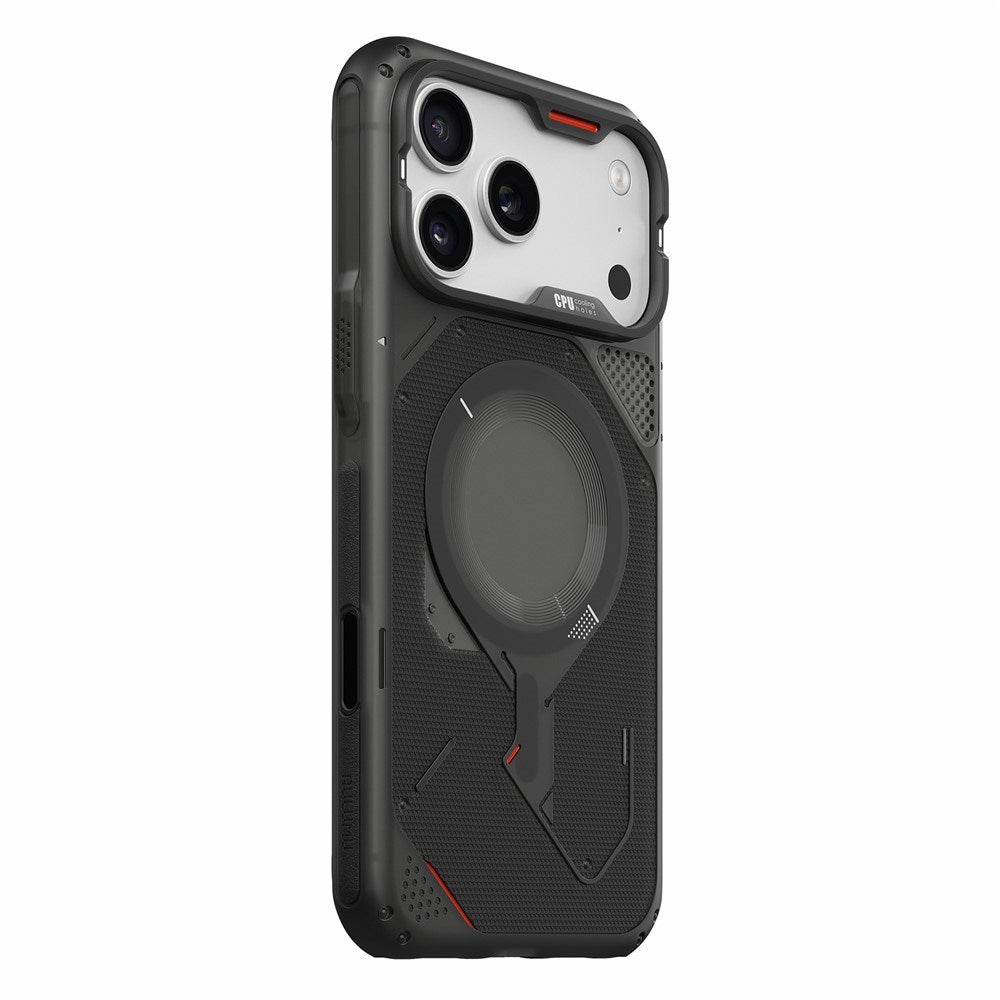AULUMU iPhone 18 Pro Max / 17 Pro Max Fleksibelt Plastik Cover - MagSafe Kompatibel - Sort