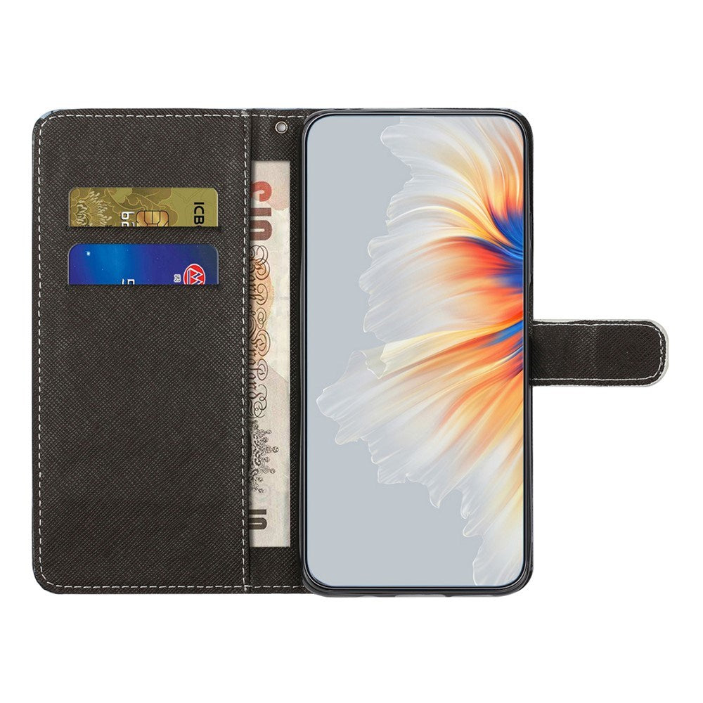 EIDERWOOD Samsung Galaxy S26 FE Flip Cover m. Ståfunktion og Strop - Blomster