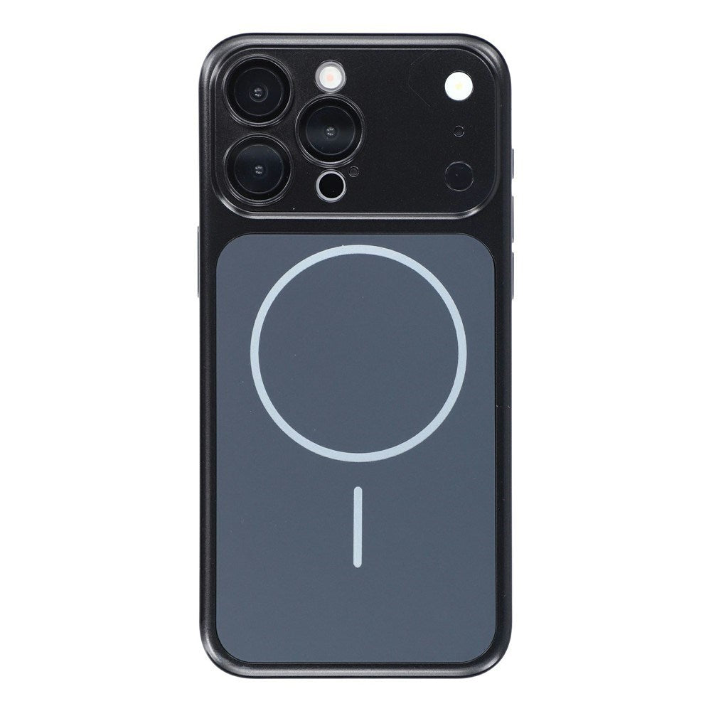 iPhone 15 Pro EIDERWOOD Hårdt Plast Bagside Cover m. Kamerabeskytter - MagSafe Kompatibel - Sort