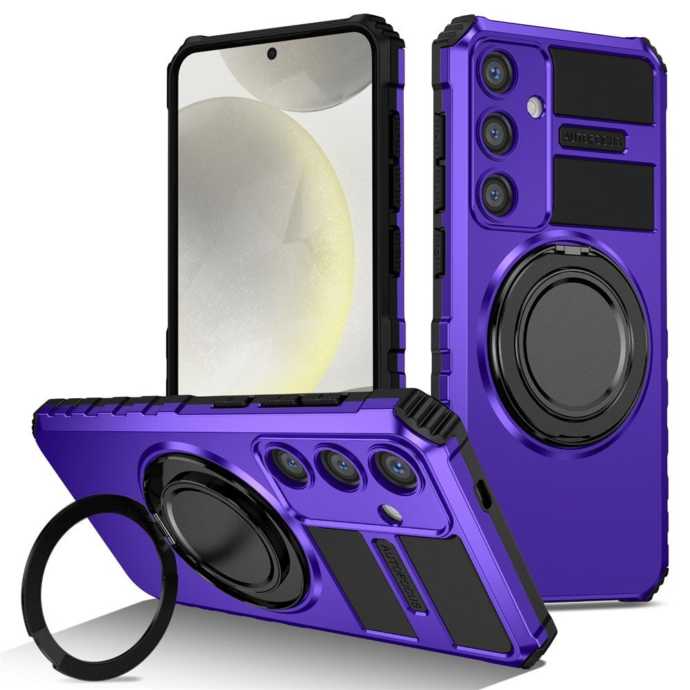 EIDERWOOD Samsung Galaxy S26 FE / S25 Håndværker Case m. Magnetisk Kickstand - Lilla