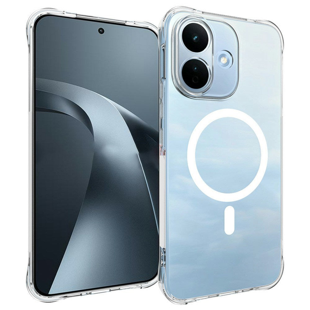 Xiaomi Redmi Note 17 Pro (5G) EIDERWOOD Fleksibelt Plast Bagside Cover m. Stødabsorberende Hjørner - MagSafe Kompatibel - Gennemsigtig