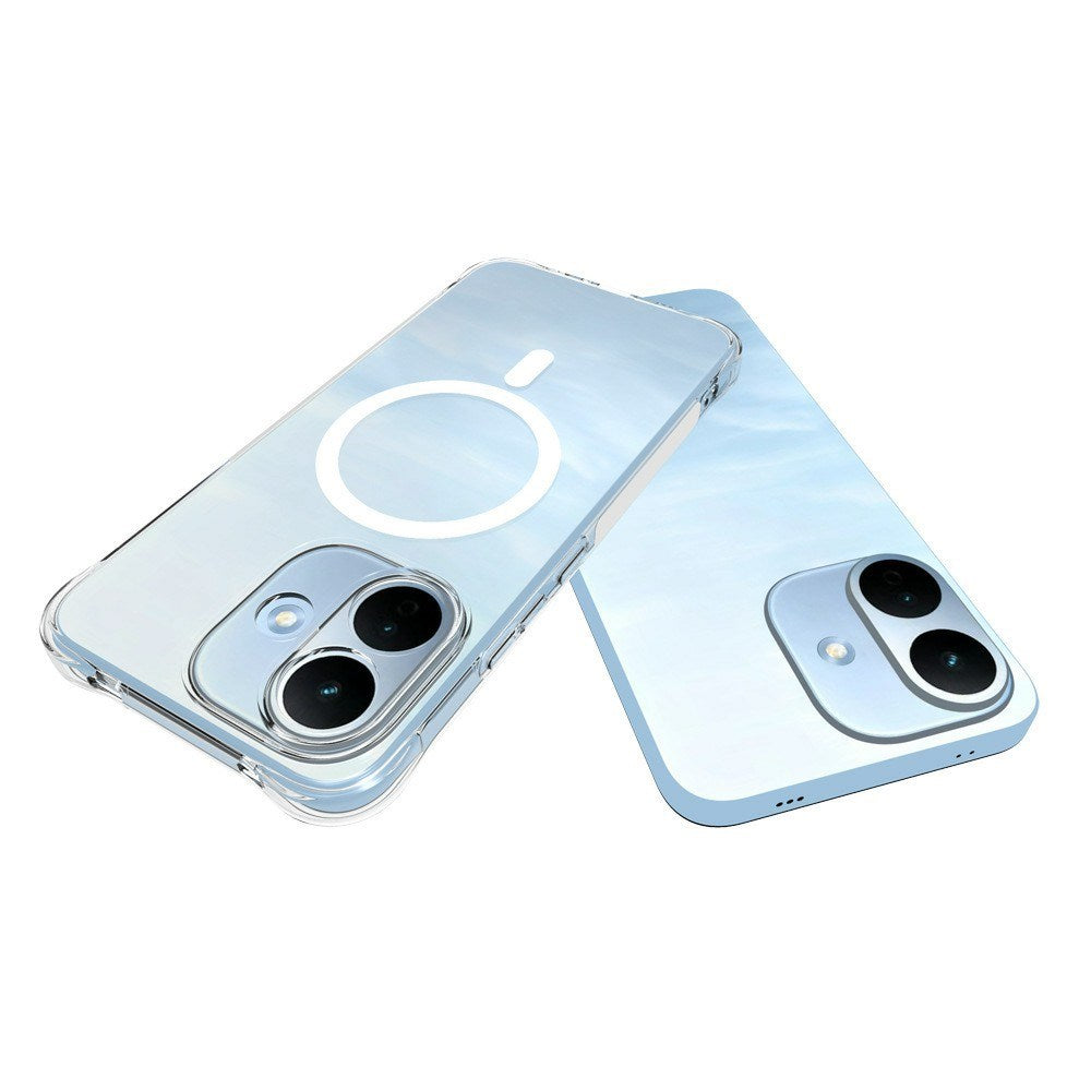 Xiaomi Redmi Note 17 Pro (5G) EIDERWOOD Fleksibelt Plast Bagside Cover m. Stødabsorberende Hjørner - MagSafe Kompatibel - Gennemsigtig