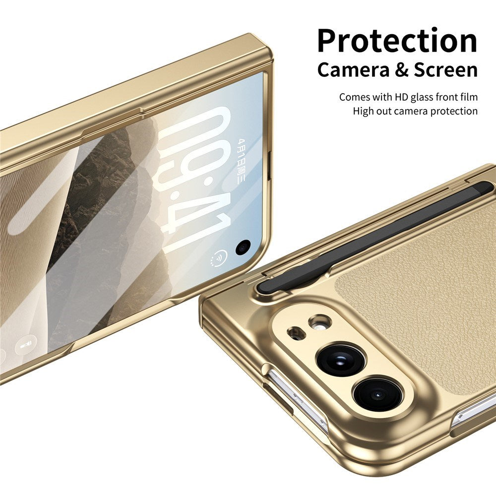 EIDERWOOD iPhone Duo Mobil Cover m. Stylus og Skærmbeskyttelse - Guld