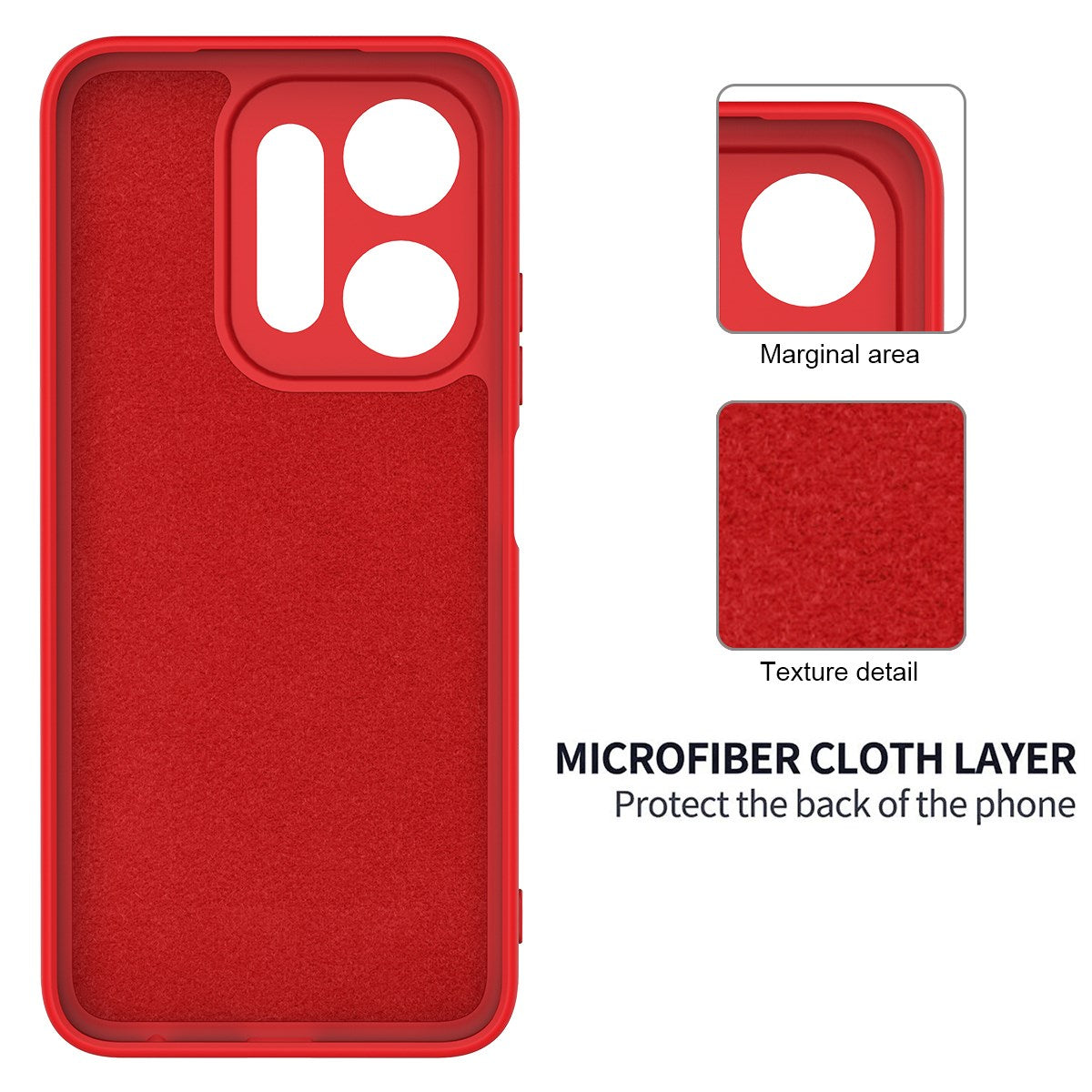 EIDERWOOD Xiaomi Redmi 17C (5G) Silikone Mobil Cover m. Strop - Rød