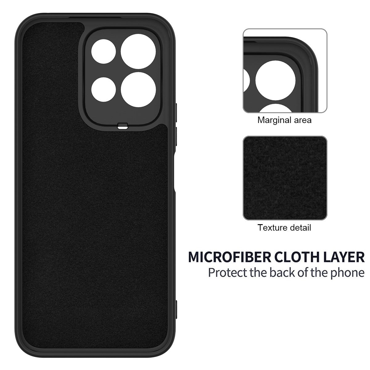 EIDERWOOD Xiaomi Redmi 17 (5G / 4G) Silikone Mobil Cover m. Strop - Sort