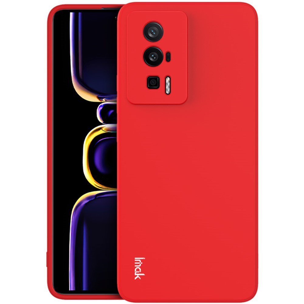 Xiaomi Poco F5 Pro IMAK UC-4 Series fleksibelt plastdeksel - rød