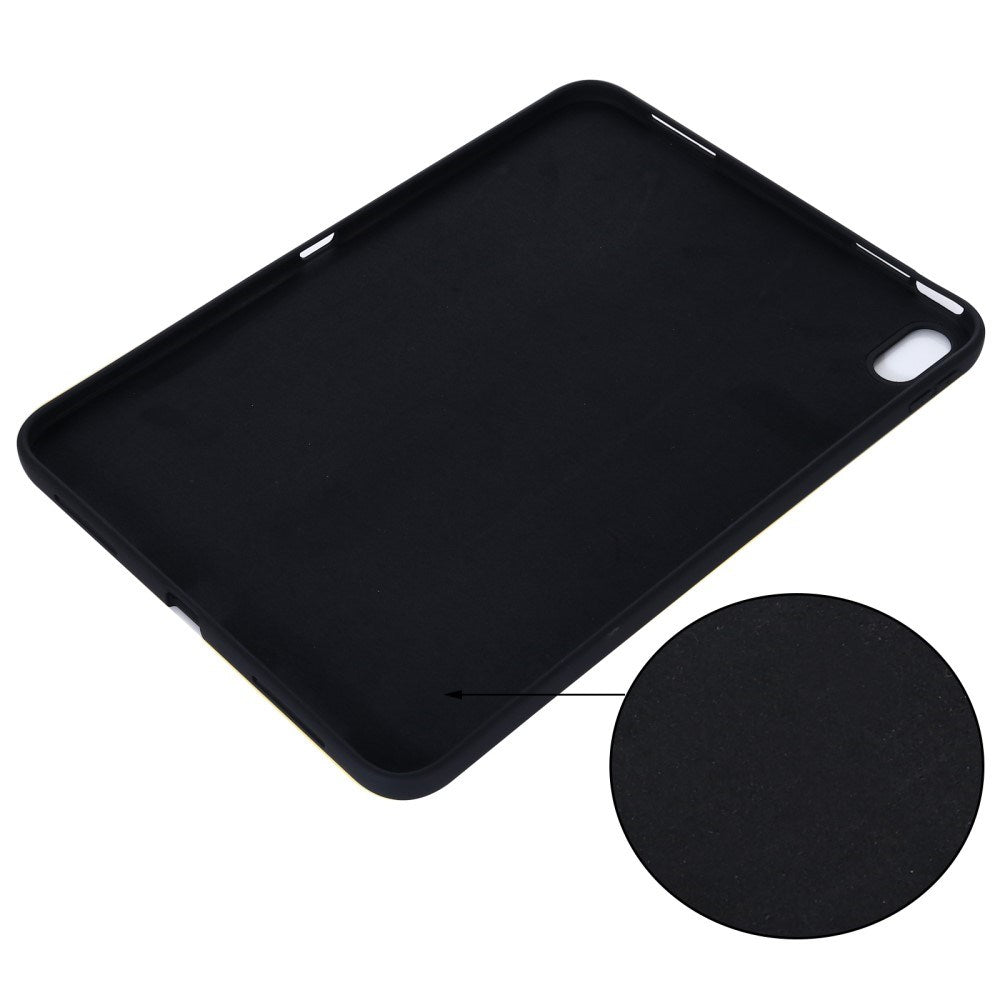 iPad 11" (2025) / iPad 10.9" (2024/2022) Liquid Silikone Shockproof Bagside Cover - Sort