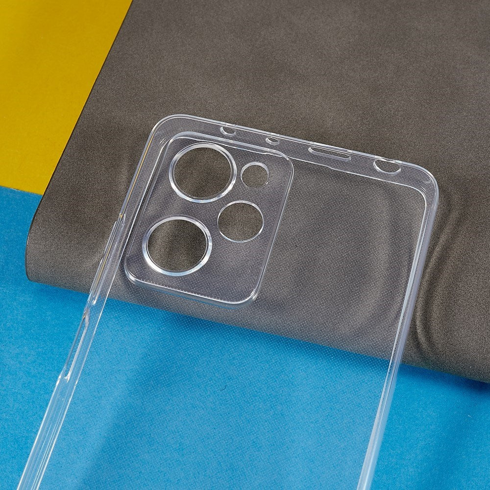 Xiaomi Redmi Note 12 Pro (5G) / Poco X5 Pro (5G) - EIDERWOOD Fleksibelt Plastik Bagside Cover - Gennemsigtig