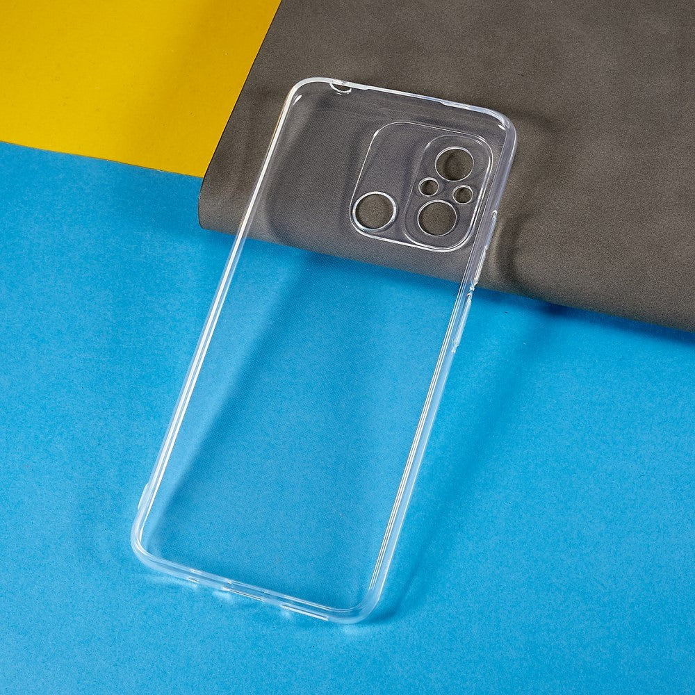 Xiaomi Redmi 12C fleksibelt plastbakdeksel - gjennomsiktig