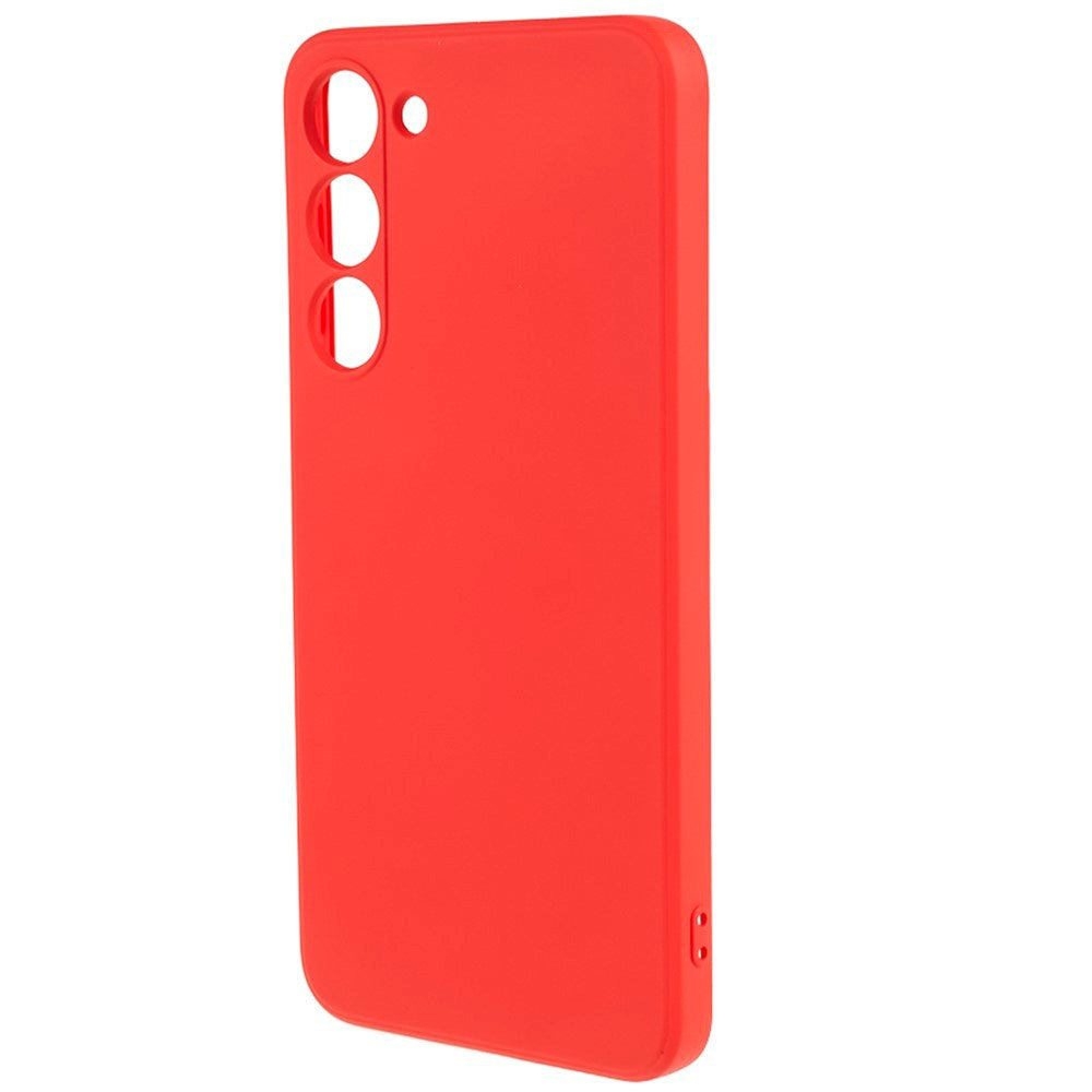 Samsung Galaxy S23 - EIDERWOOD Foret Fleksibelt Plast Cover - Rød