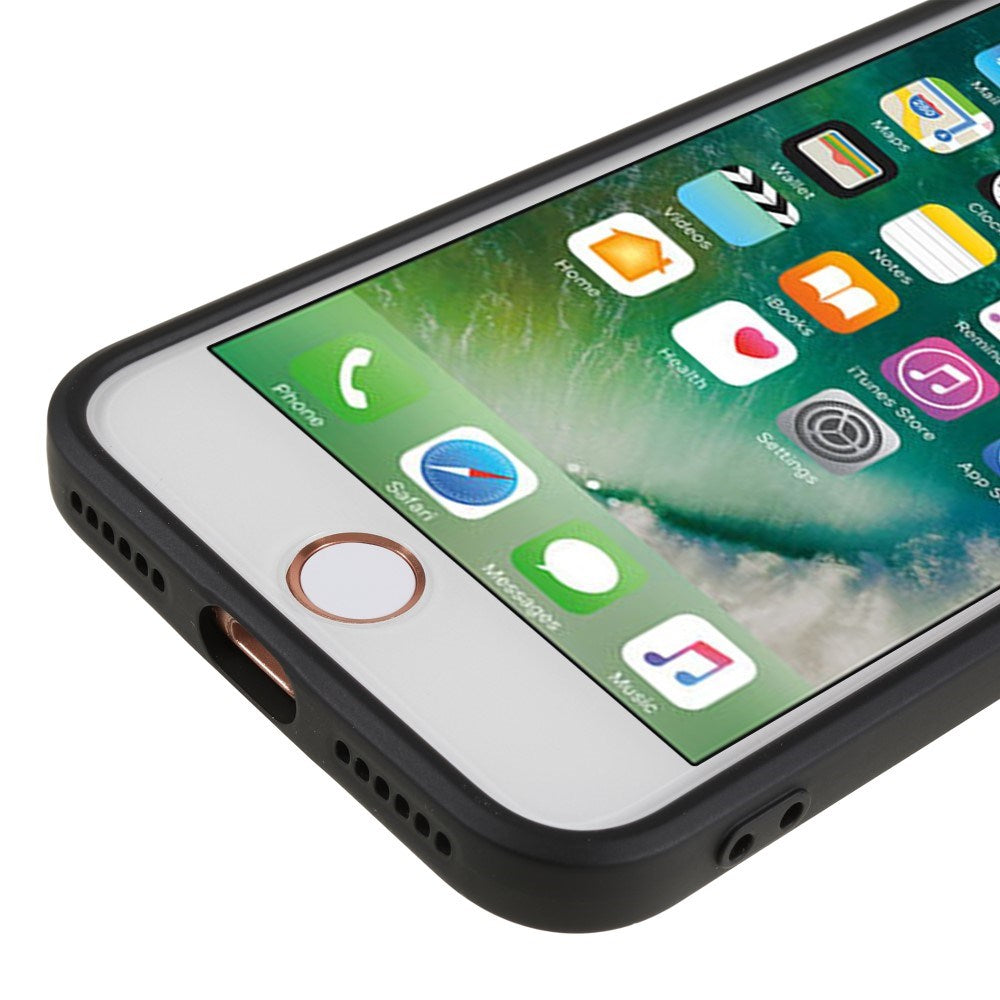 EIDERWOOD iPhone SE (2022 / 2020) / 8 / 7 - Fôret fleksibelt plastdeksel - Svart