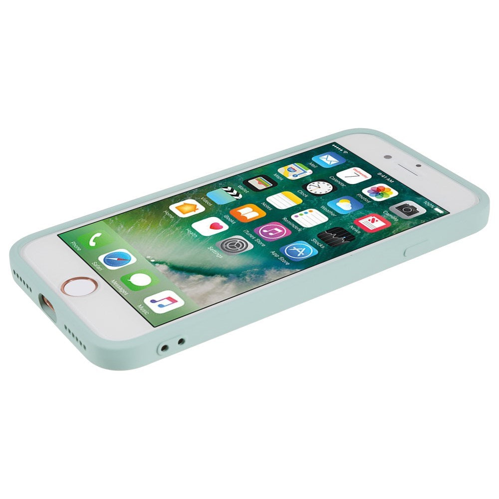 EIDERWOOD iPhone SE (2022 / 2020) / 8 / 7 - Fôret fleksibelt plastdeksel - Lyseblå