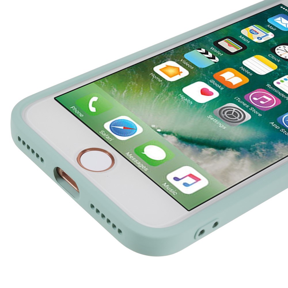 EIDERWOOD iPhone SE (2022 / 2020) / 8 / 7 - Fôret fleksibelt plastdeksel - Lyseblå