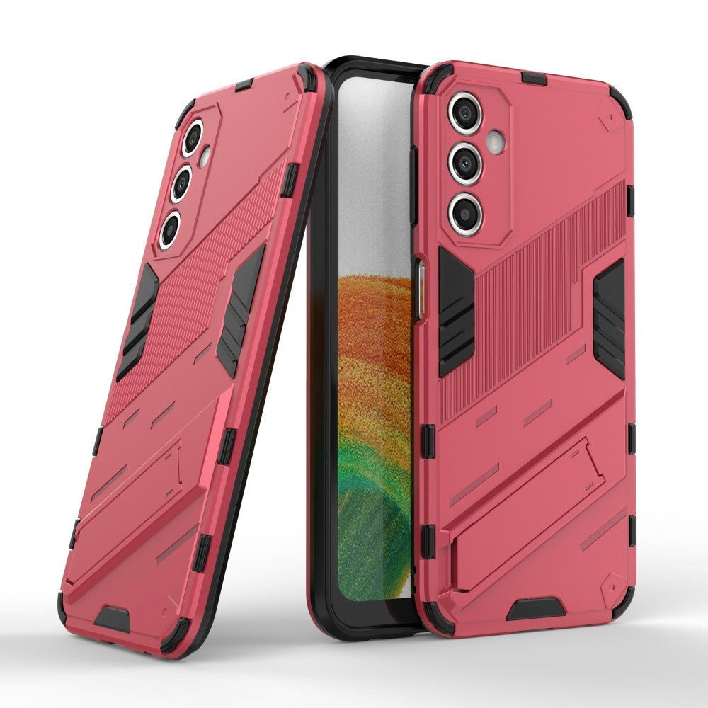 Samsung Galaxy A24 Hybrid Craftsman Bakdeksel m. Stativ - Rosa