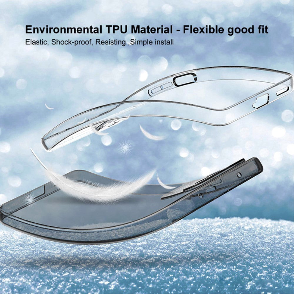 Sony Xperia 10 V IMAK fleksibelt plastdeksel - gjennomsiktig / svart