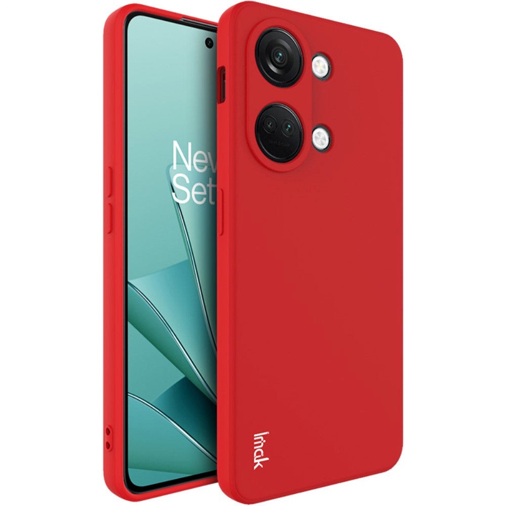 OnePlus Nord 3 (5G) IMAK UC-4 Series fleksibelt plastbakdeksel - rød